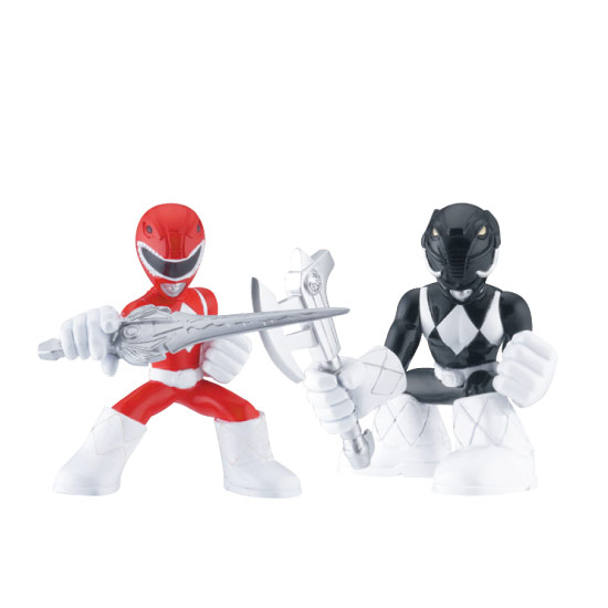 Red Ranger & Black Ranger Stylized Ranger Set